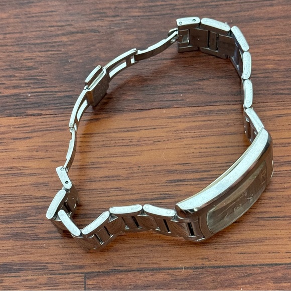 STUHRLING Stainless Steel Watch Bronze Rectangular - Picture 5 of 7